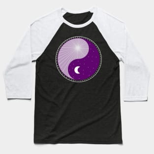 Yin Yang - Graphic - spiritual Design Baseball T-Shirt